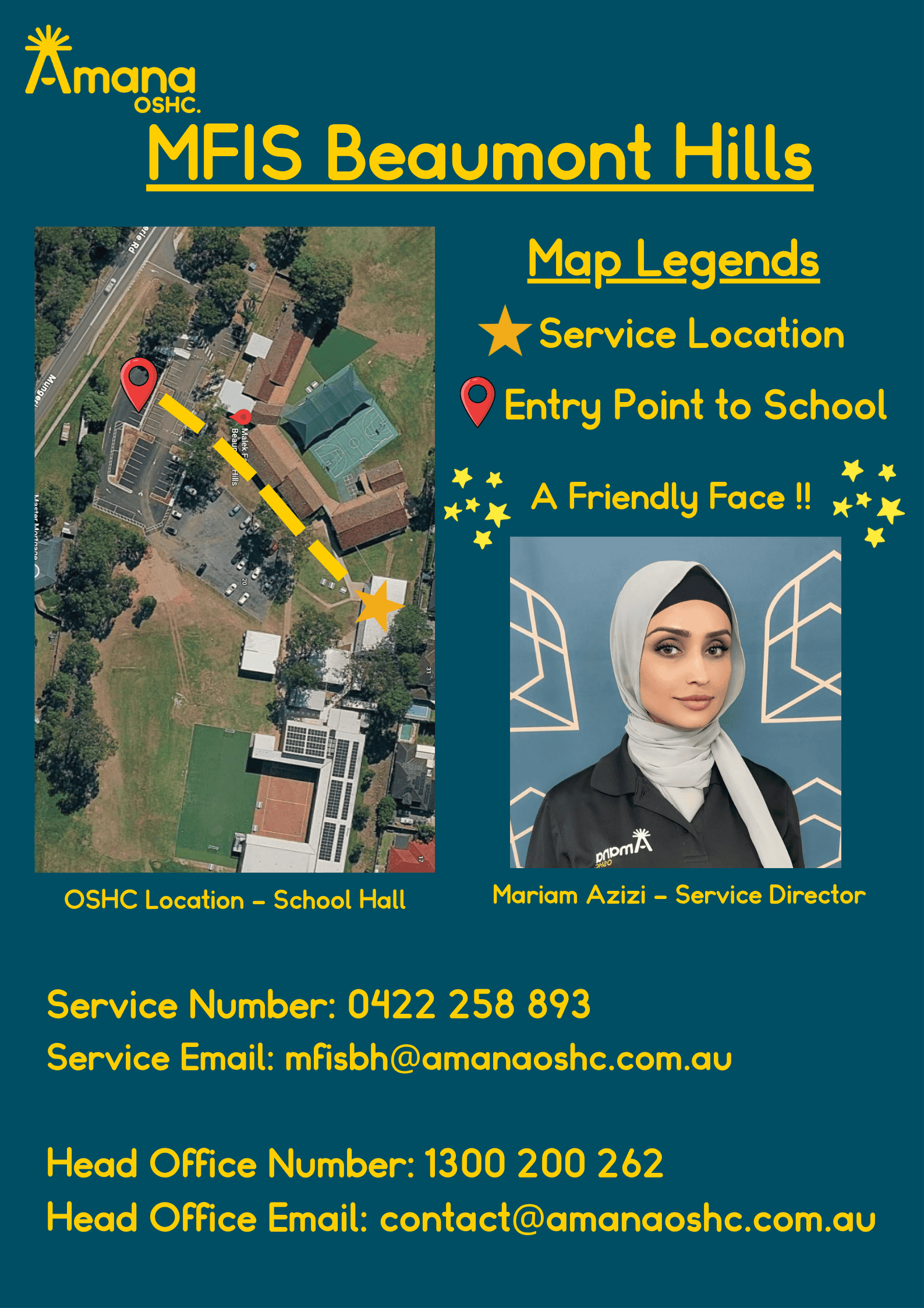 Service information sheet for MFIS Beaumont Hills