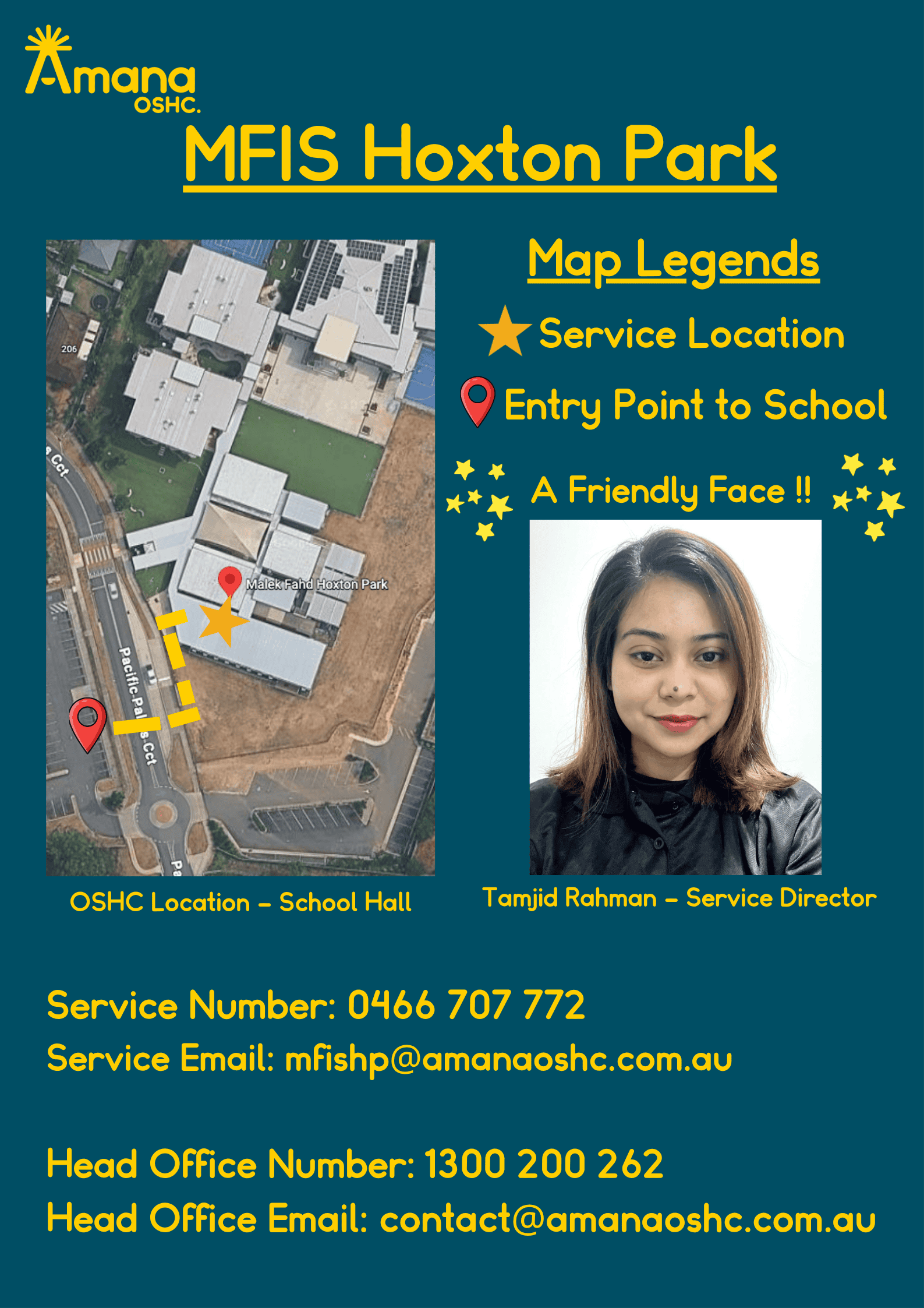 Service information sheet for MFIS Hoxton Park